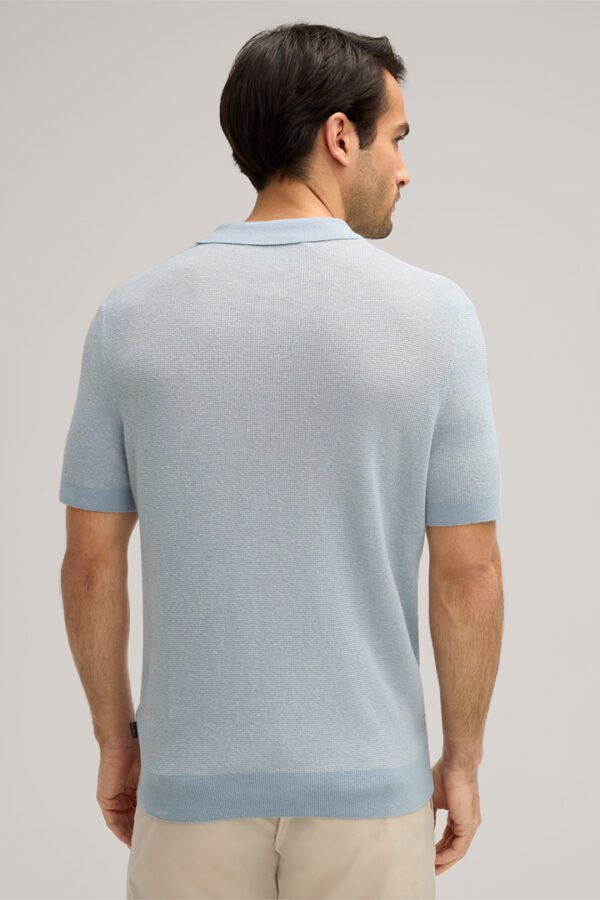 Strickpolo Lindo von Windsor in bleu – Bild 4