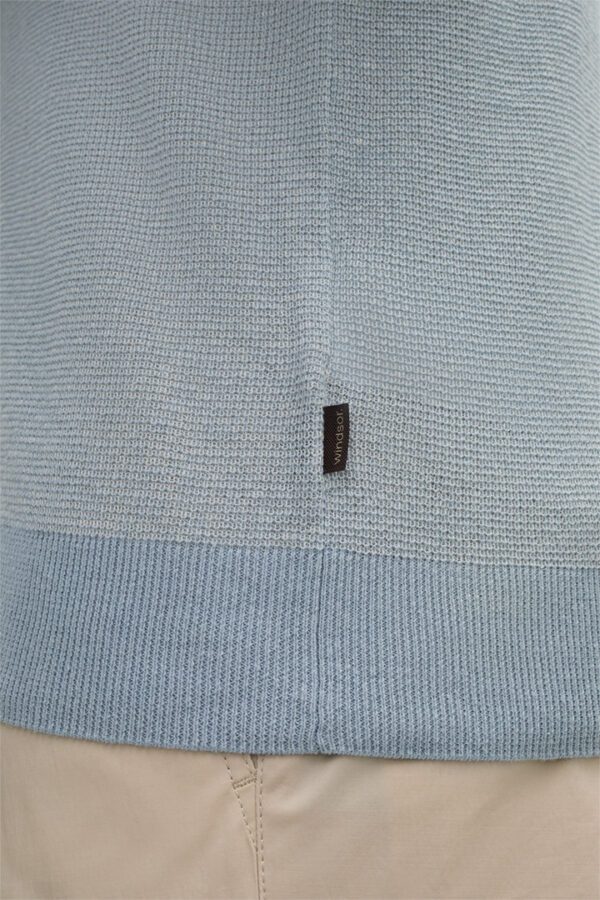 Strickpolo Lindo von Windsor in bleu – Bild 6