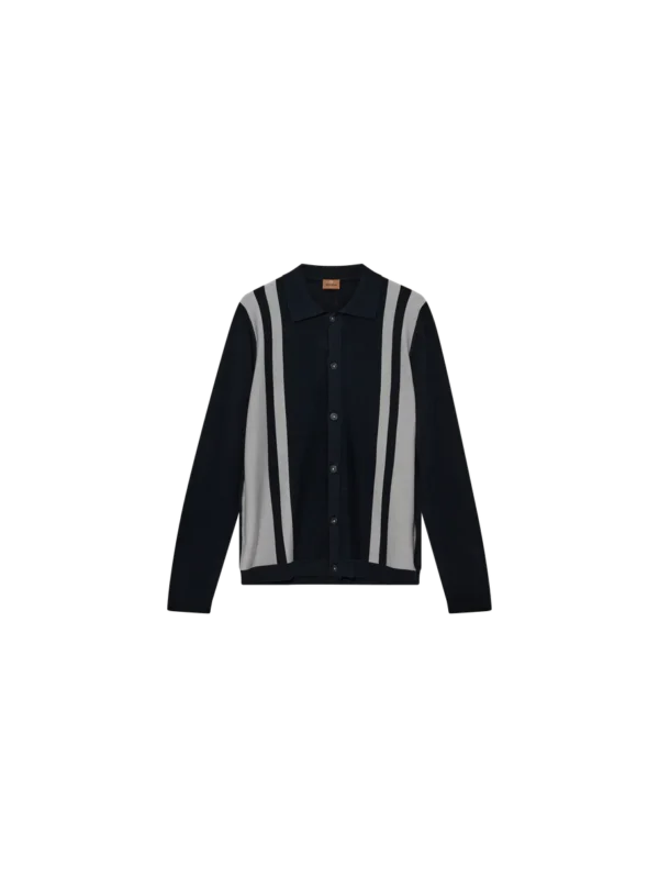Cardigan Justin von MOS MOSH in Navy – Bild 4