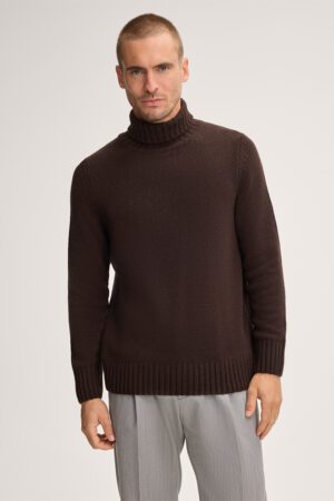 Kaschmirpullover Ecosio von Windsor in Schoko