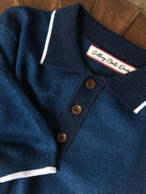 Polo Francesco von MOS MOSH in navy