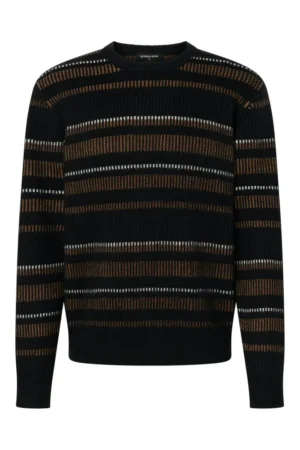 Pullover Tito von Strellson in Black/Camel
