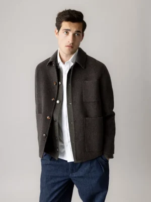 Wolljacke Warren von MOS MOSH in Brown