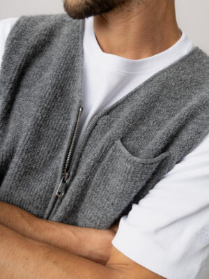 Weste Cess von MOS MOSH in Grey