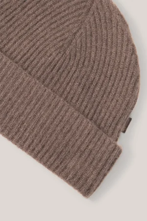Kaschmirmütze von Windsor in light Brown